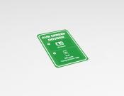 QR code stappenplan sticker - Toepassing: Antislip laminaat voor op de vloer, Variant: Green