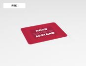 Houd 1.5 meter afstand sticker 40x30cm - Variant: Red