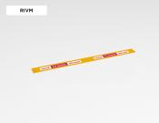 Houd 1.5 meter afstand sticker 100x7,5cm  - Variant: RIVM