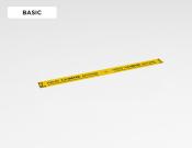 Houd 1.5 meter afstand sticker 100x7,5cm  - Variant: Basic
